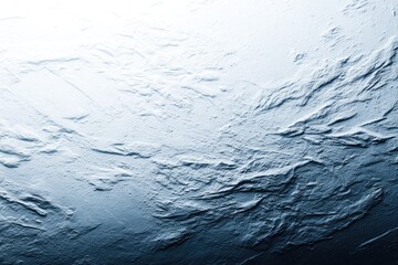 Obraz premium Textured, cool-toned surface with subtle ripples and ridges
