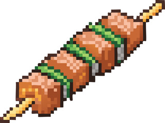 Yakitori Pixel Art