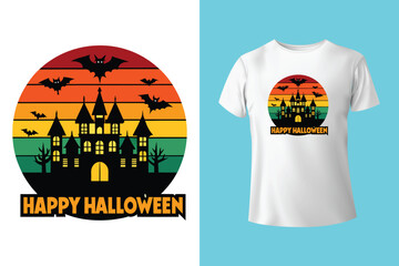 happy Halloween T-shirt Design