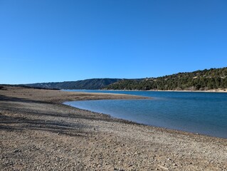 Lake Sainte-Croix in Provence, France