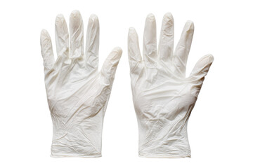 White Latex Gloves Medical Protective Handwear