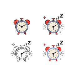 Sleep time alarm icon