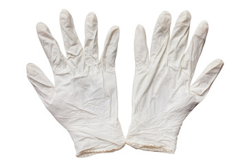 White Latex Gloves Medical Protective Handwear