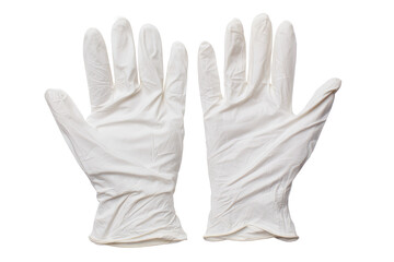 White Latex Gloves Medical Protective Handwear