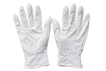 White Latex Gloves Medical Protective Handwear