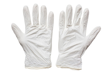 White Latex Gloves Medical Protective Handwear