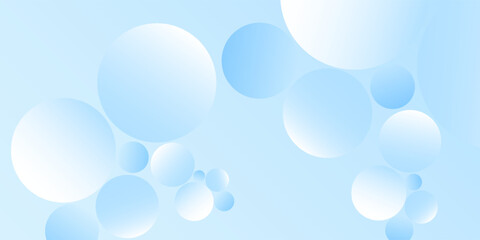 Modern geometric background gradient soft light blue bokeh for Graphic Business background hitech modern abstract