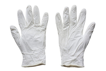 White Latex Gloves Medical Protective Handwear
