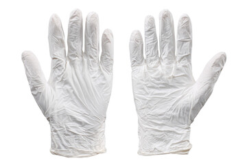 White Latex Gloves Medical Protective Handwear