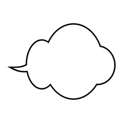 line speech bubble
