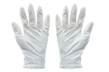 White Latex Gloves Medical Protective Handwear