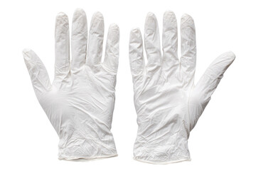 White Latex Gloves Medical Protective Handwear