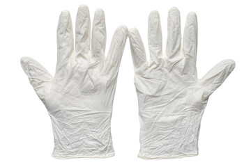 White Latex Gloves Medical Protective Handwear