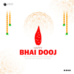 Bhai Dooj is a Hindu festival celebrating the special bond between brothers and sisters.