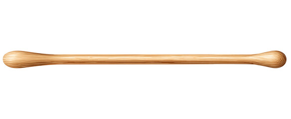 Isolated human femur bone on transparent background for medical or educational purpose isolated on a transparent background