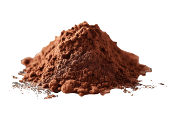 Dark brown cocoa powder mound (4)