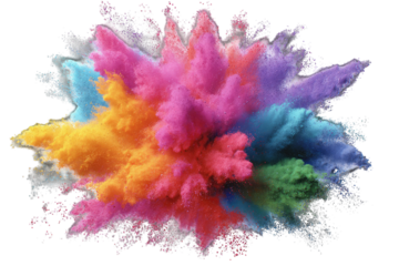 Colorful powder explosion (52)