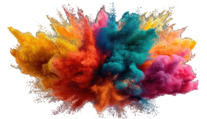 Colorful powder explosion (50)