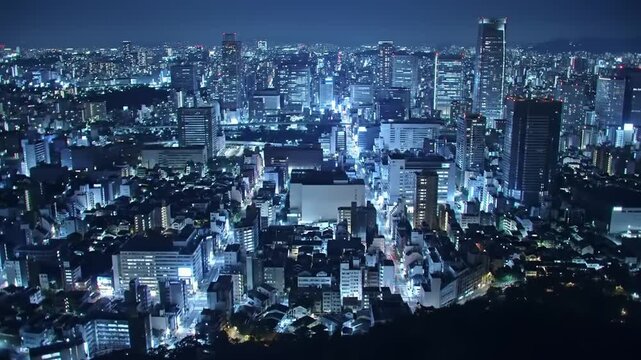 Night city lightscape