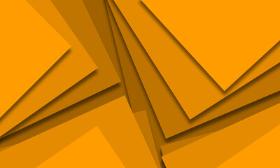 Abstract Orange Layered Geometric Background