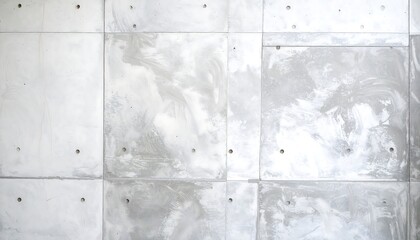 Light gray concrete wall panels