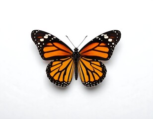 Fototapeta premium Monarch butterfly, wings spread