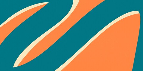 Vibrant colorful background with soft tones forming wavy shapes. Abstract illustration design for website, header, banner and business card.