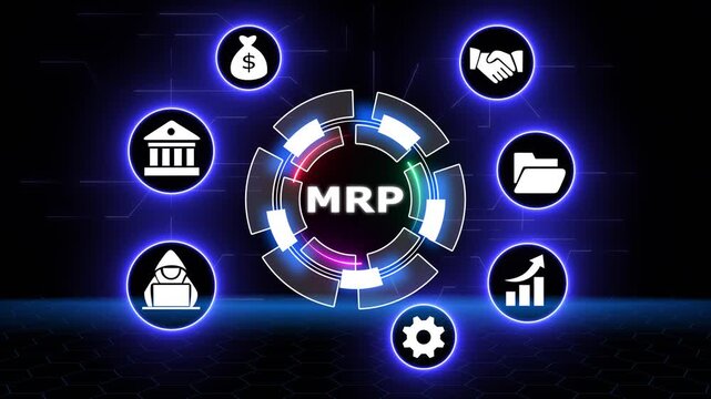 Innovative approach to mrp digital technology and financial business concepts