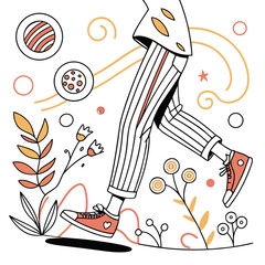 vector illustration of an abstract background