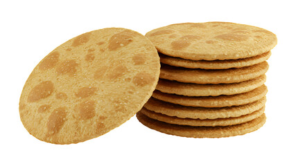  Crispy Golden Puri Round