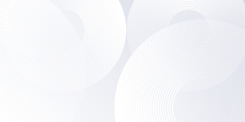 Abstract lines grey background with dynamic circle lines simple abstract