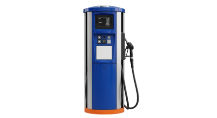 Isolated gasoline dispenser, fuel filling station equipment for a vehicle at the pump