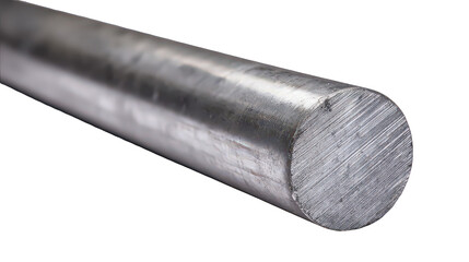Close Up Metal Rod With Textured End