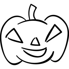 Halloween stickers and scary magic in cartoons