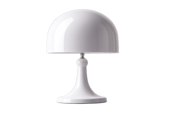 White dome table lamp (1)