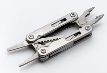 Multi-tool, metal, compact, pliers, blade, folded