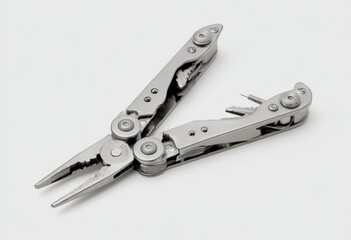 Multi-tool, metal, pliers, open, utility