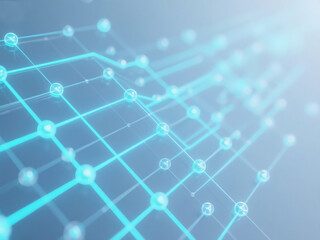 Obraz premium abstract technology background with bitmap High-Tec background commercial virtual scene 2