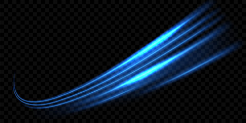 beautiful light speed line background on black background abstract design vector illustration