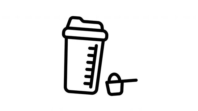 whey minimalist stroke animation