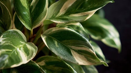 Ornamental plant closeup