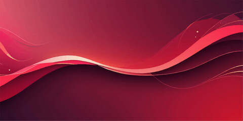 Abstract red and pink waves form a dynamic, artistic backdrop with flowing lines and a modern digital pattern for a web design concept