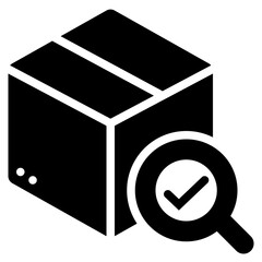 Product Availability Icon in Glyph Style Suitable for Web, Apps, Presentation, or Printable Meanings