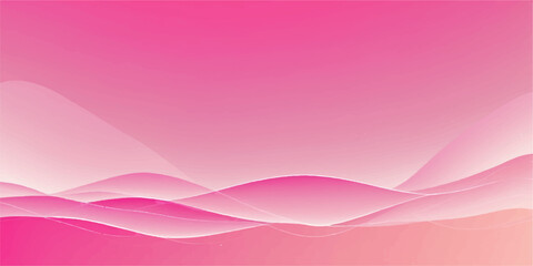 Vibrant pink and purple waves flow across an artistic abstract backdrop, creating a dynamic and colorful wallpaper illustration