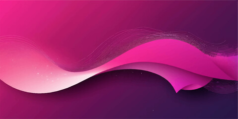 Abstract wavy pink and purple design wallpaper with a modern futuristic light curve