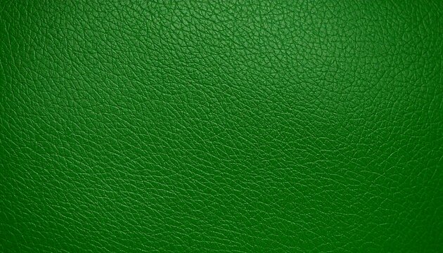 Green leather texture