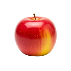 red apple isolated on white