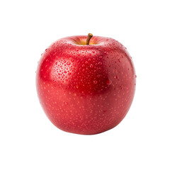 red apple for isolated element 
