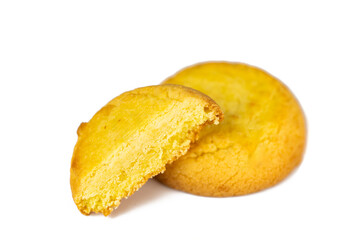lemon cookies isolated