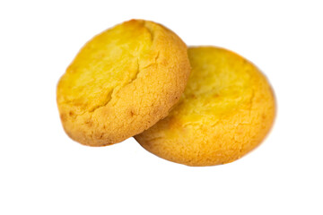 lemon cookies isolated
